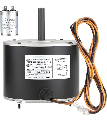 51-101774-15 - OEM Upgraded Ruud Condenser Fan Motor 1/8 HP 208